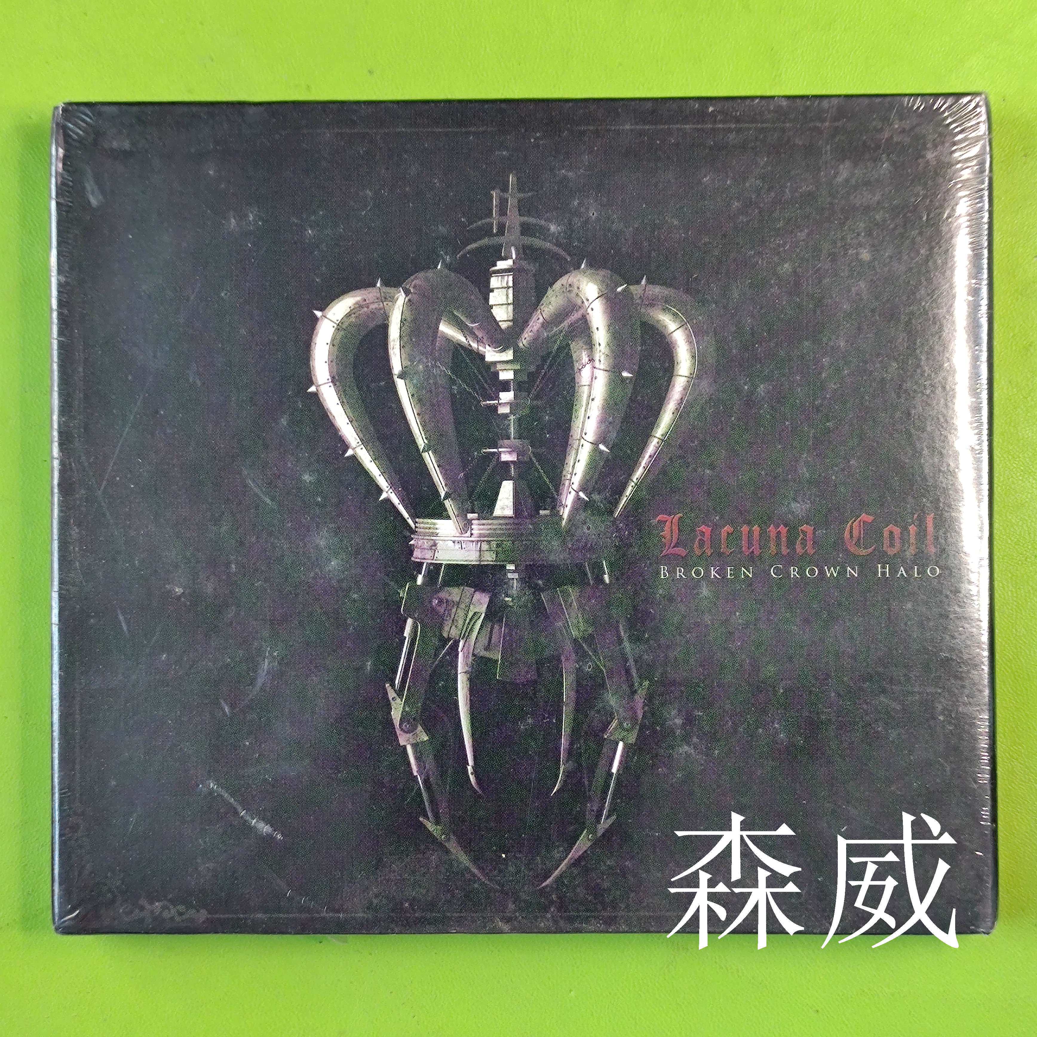 【Красота】 Нераспечатанный готический металлический диск Lacuna Coil Broken Crown Halo CD+DVD Изображение 1
