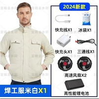 Белый 1 штук сварщика с 1,5 миллионами ★ 36 В набор аксессуаров, полный хлопок