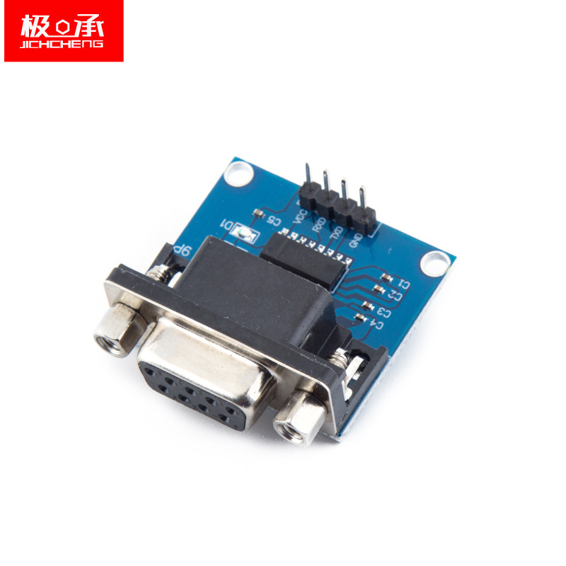 串口模块 232转电平模块 RS232转TTL模块 带收发指示灯