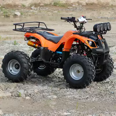 Four-wheel drive off-road locomotive all-terrain vehicle differential axle drive with reverse gear 125cc small bull ATV