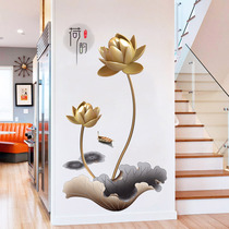 Heyun stickers wall stickers wall decoration wall stickers bedroom room decoration warm self-adhesive wallpaper porch wall painting