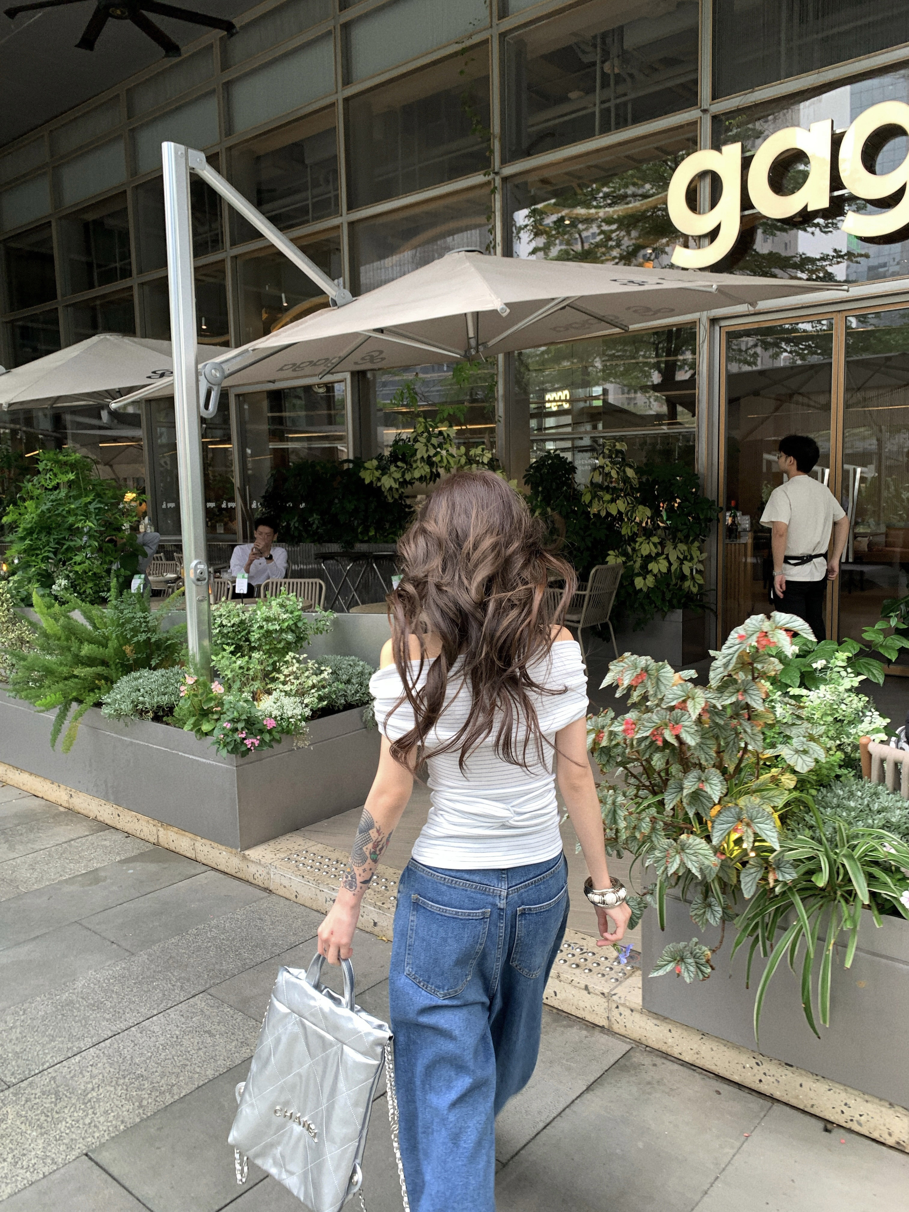 Black Strawberry Striped Off-Shoulder Sleeve T-Shirt For Women Summer 3D Flower Pure Desire Unique Stunning Short Top_voghion.com