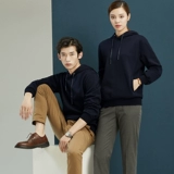 Хлопковая куртка для работы, толстовка с капюшоном, делается под заказ, с печатью вашего логотипа