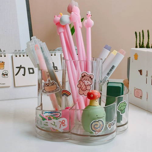 Вместительный и большой современный держатель для ручек для школьников, канцтовары, универсальная система хранения