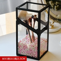 [Стекло] Black Brush Barrel+Pink+White Pearl