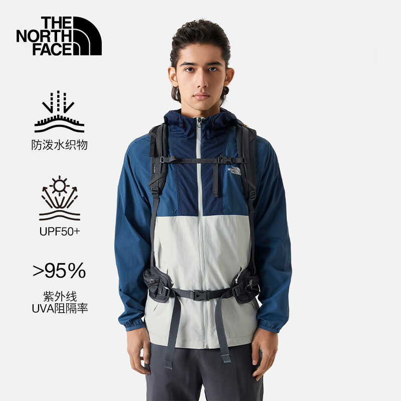 Thenorthface North Face Sun Protection Clothing Men's Summer New Outdoor Sports Upf50+ Skin Jacket 8Ba5