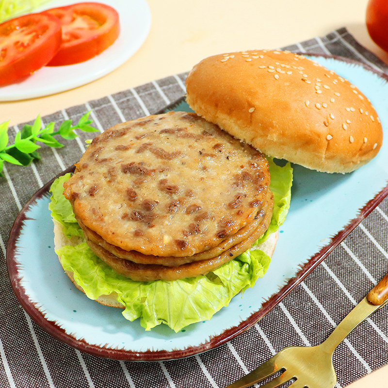 正点牛肉饼1.8kg40片/包:懒人福音,美味汉堡轻松做!🍔 -其它牛肉类-淘宝百科网