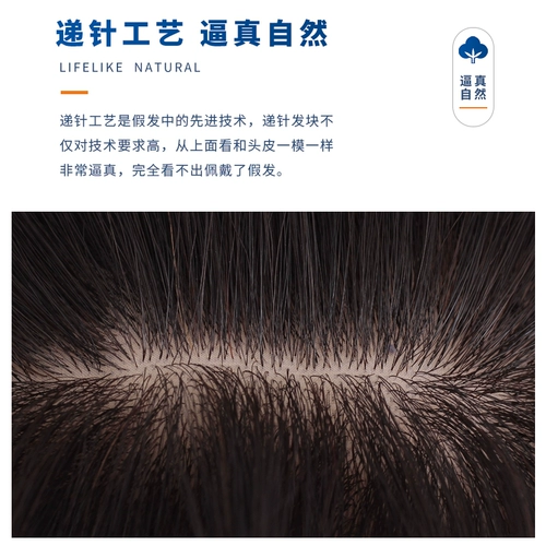 Парик, челка на макушку, кудрявый шиньон-макушка изготовленный из настоящих волос