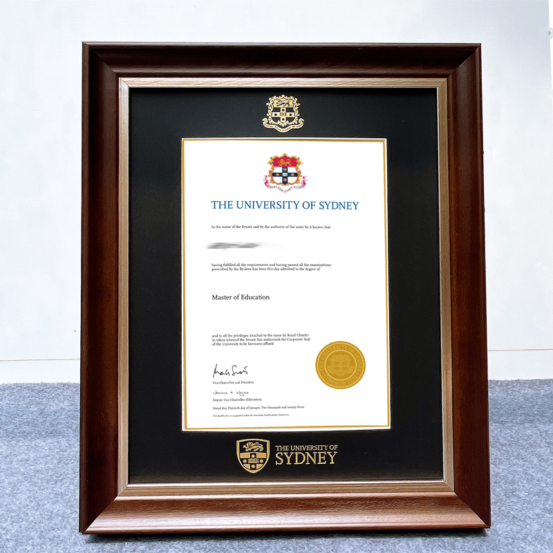 Australian Graduation Certificate Frame Display Picture Frame Solid Wood Photo Frame Puzzle Frame Vintage American Wall Hanging Decoration Ornament