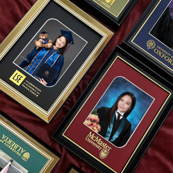 Photo Frame Solid Wood Picture Frame Display Stand Vintage American Style Frame Light Luxury Photo Frame A4 Display Frame Graduation Photo Frame