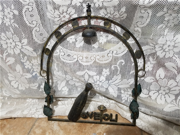 The old iron art pendant lamp holder lamp-Taobao