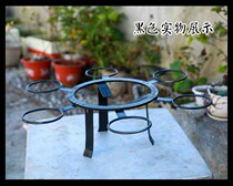 Rural Transfer Firewood Fire Rack Hot Pot Swivel Rack Firewood Fire Stove Rotatable Ench Fire Pit tripod turntable Barbecue Grill