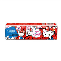 nepia nipina Katti mini paper handkerchief handkerchief Hello Kitty printing unscented 3 layers 10 packs