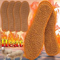 4PCS Self-heated Insoles Feet Massage Thermal Thicken Wool