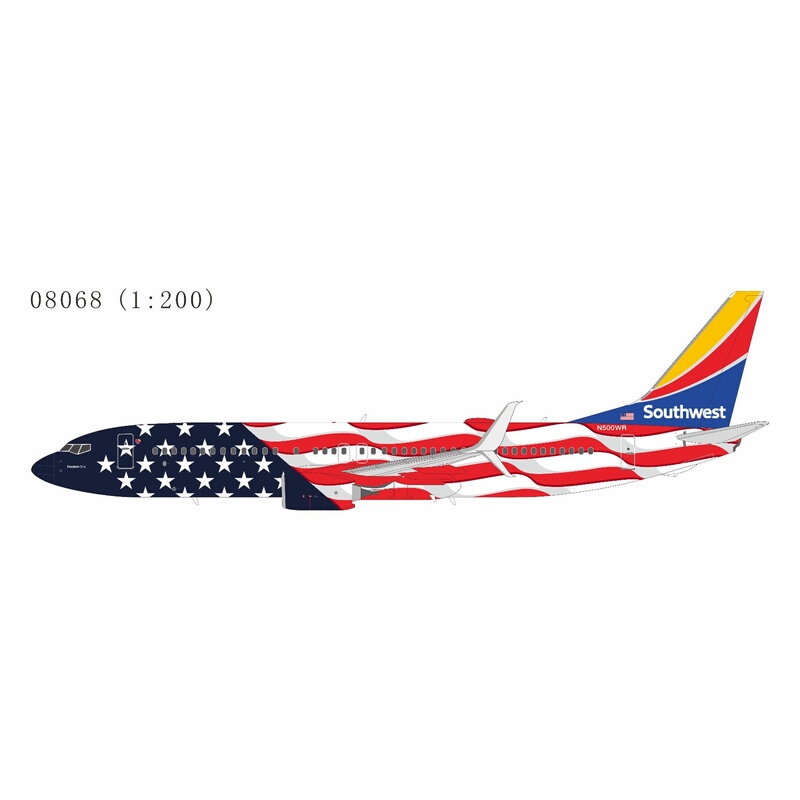 Pre-Order 1:200 Southwest Airlines B737-800 N500Wr 08068 Alloy Aircraft Model Passenger Plane Model Pre-Order 1:200 Southwest Airlines B737-800 N500Wr 08068 Alloy Aircraft Model Passenger Plane Model