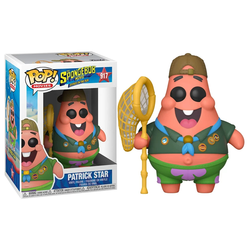 FUNKO POP СпонджБоб Патегейт Большая Звезда Осьминог Брат Босс Окружение Лаборатории Коллекция Local Labs