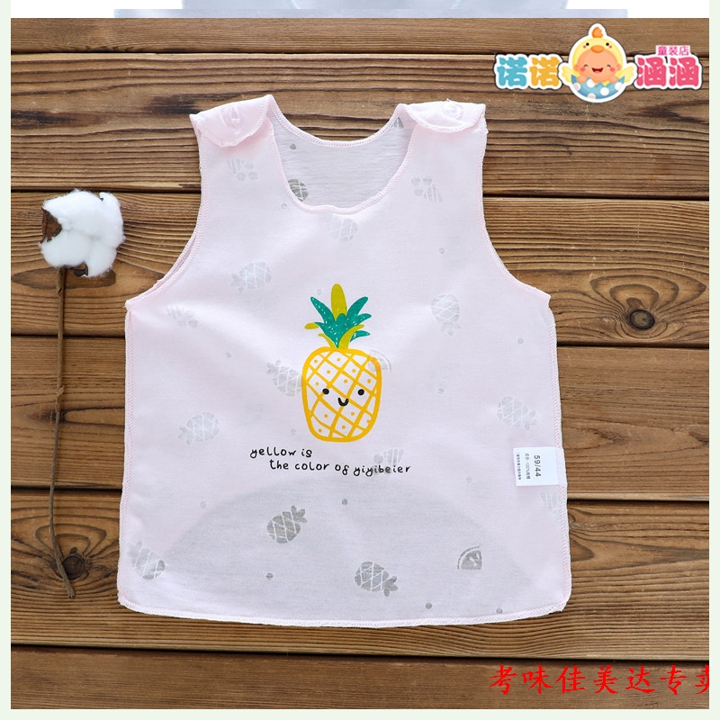 . Meda baby baby baby vest nhỏ gần nam và nữ trẻ sơ sinh không xương siding 0-3-6 tháng cô gái.