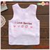 . Meda baby baby baby vest nhỏ gần nam và nữ trẻ sơ sinh không xương siding 0-3-6 tháng cô gái. 