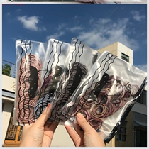 2020 Net red ins head rope women tie head small rubber band Hairband high elastic durable hair rope simple leather case Korean version