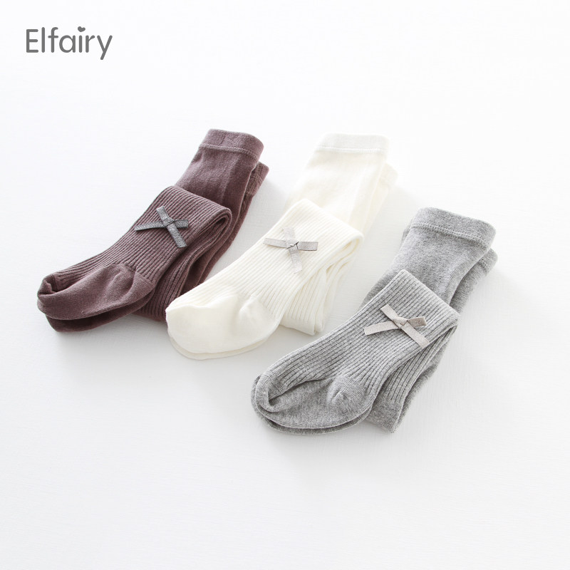 Baby pantyhose girls leggings spring and autumn cotton children's vertical striped socks baby socks bottoming socks