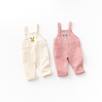 Elfairy Baby Cute Back With Pants Children Casual Long Pants Little Girl Spring Autumn New Girl Pants Autumn Clothing