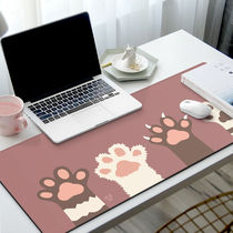 Mouse pad super large female ins Wind office wrist guard long large thick custom student writing desktop keyboard pad