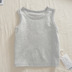 Childrens vest 2020 mùa hè mới phiên bản Hàn Quốc của bé nam và nữ vest trẻ em cỡ tay t-shirt mỏng. 