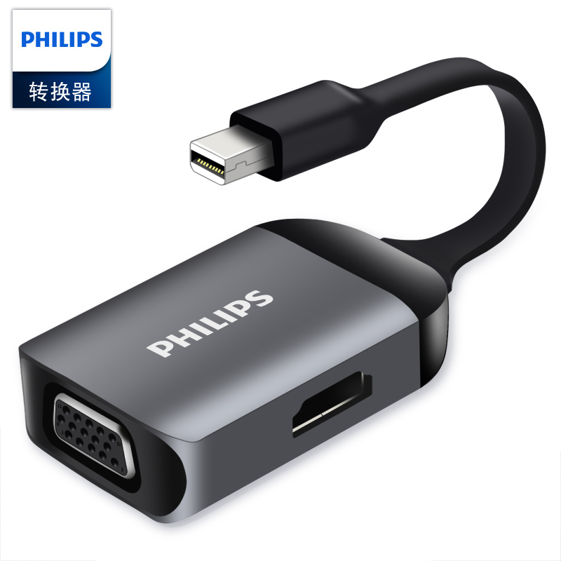 Philips minidp to hdmi apple computer projector converter notebook TV vga thunderbolt interface