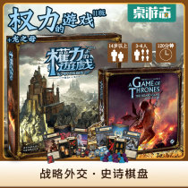 (Cruise table tours) Game of Thrones Power of the game II The Mother Ice of the Fire and the Song of Fire Map Version Table Tours