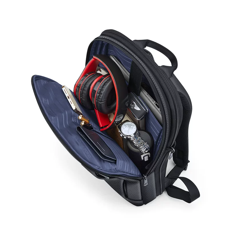 英皇拉夫·劳伦马球 Light and thin ultra thin backpack, school bag for students, men's laptop, simple and elegant design, business version, worn on the shoulder, custom-made