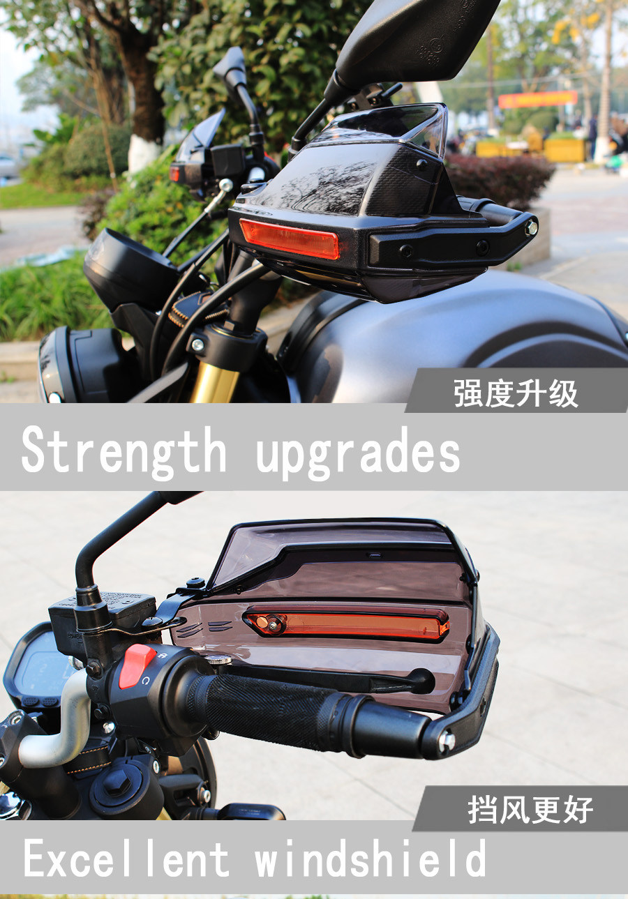 Motorcycle Handguards Electric Wind Shield Tr300/Dl250 Modified Universal for Ninebot Kove 525X M95C+