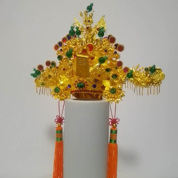 Lius Shuangya Hat Pool Fu Wu Fu, Guangzze Wang Kaizhang Wang Sanshan Land Tall Cap