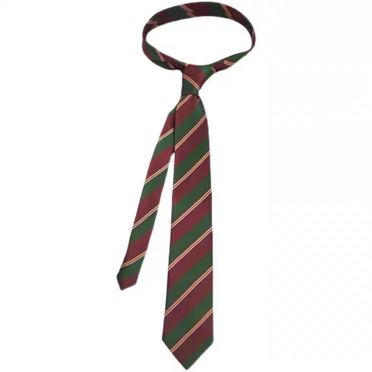 Coffee retro green tie