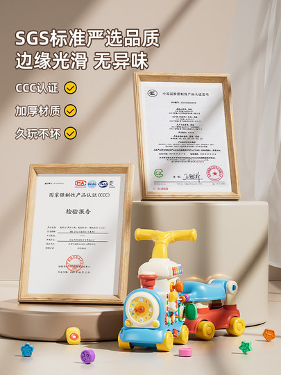 Baby Push Walker, Baby Learning to Walk Walker, Anti-O-Leg Artifact, Multi-Functional Stroller, Children's Toy 1