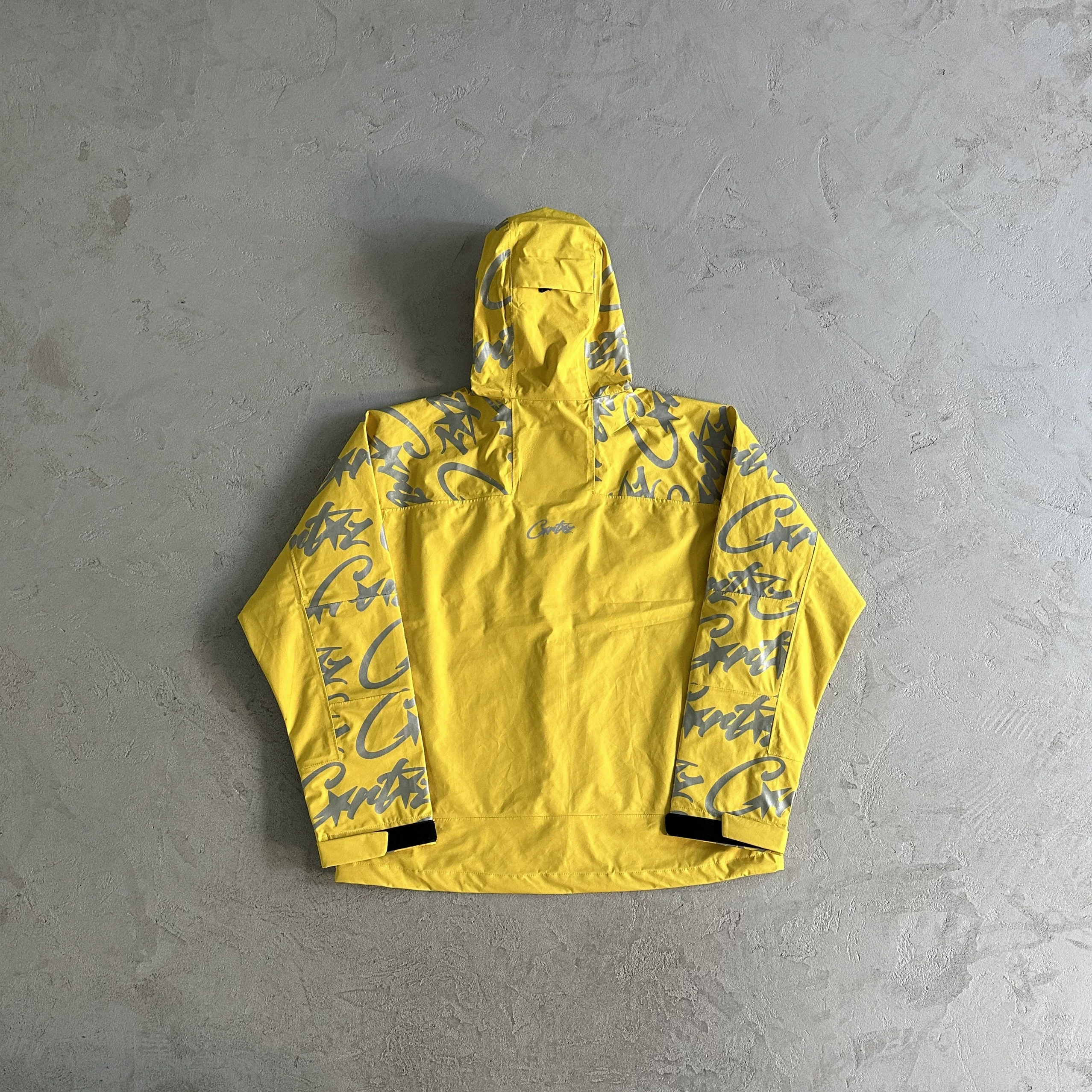 Пуховик Corteiz Demon Island Chongka Jacket Waterproof Windproof Font reflective design Centralcee same model