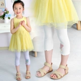 Летние леггинсы, тонкие хлопковые детские штаны, детская одежда