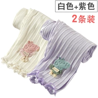 Белый+фиолетовый (маленькие брюки для свиньи)