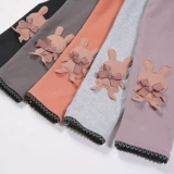 Детские леггинсы, весенние штаны, тонкий осенний кролик, в западном стиле, подходит для подростков