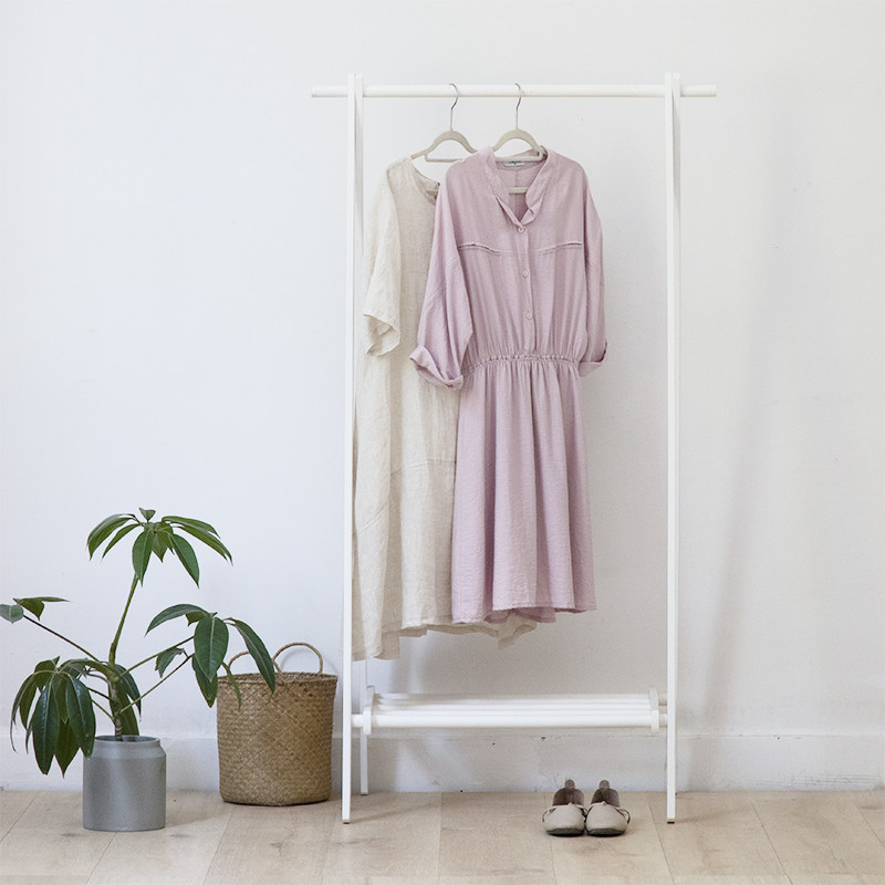 Cloakclothes hanger Landing Bedroom Nordic Ins Rooms Brief Modern Teen Girl Hearts Dorms White Hanging Clothes Hanger