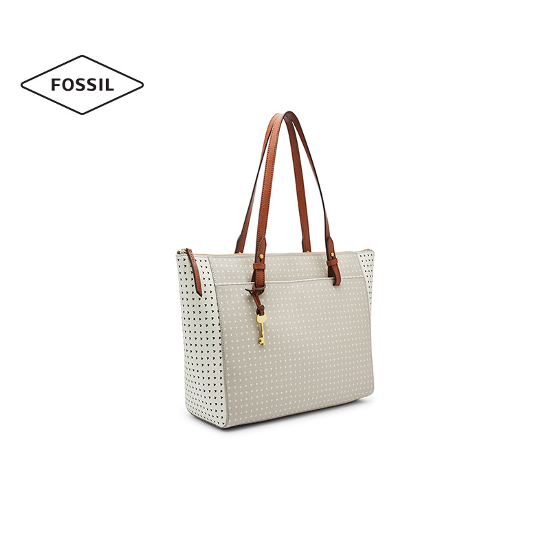 Fossil 化石 Sydney系列 22年款 竖纹牛皮 女式托特包+手提托特包 ￥625.2包邮