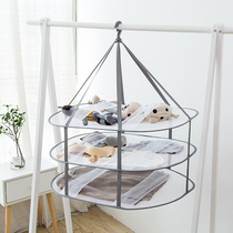 The net pocket of the Sun sweater is tiled with the net bag of the sweater the drying artifact the sock wool sweater the drying net.