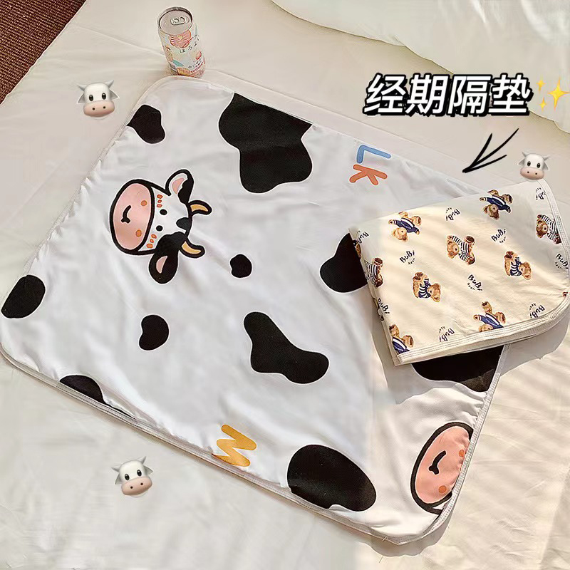 Aunt Mat Physiological Period Mattresses Sepal mattress case Leave special bed Waterproof Washable Dorm Room Student Pure Cotton Leakproof