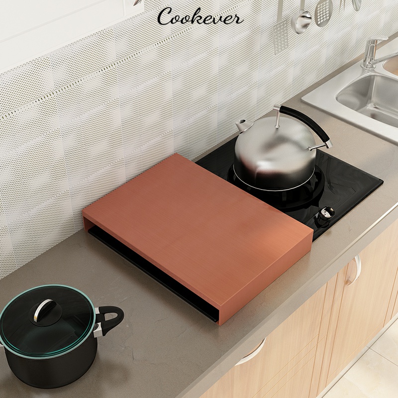 Kitchen new induction cooker stainless steel shelf gas buner cover gas base hearth low - cost punch