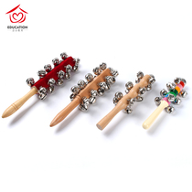 Orff percussion instrument wrist bell baby kindergarten children dance performance hand bell foot bell hand rattle early teaching aids