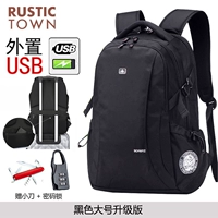 Черный большой складной нож, модернизированная версия