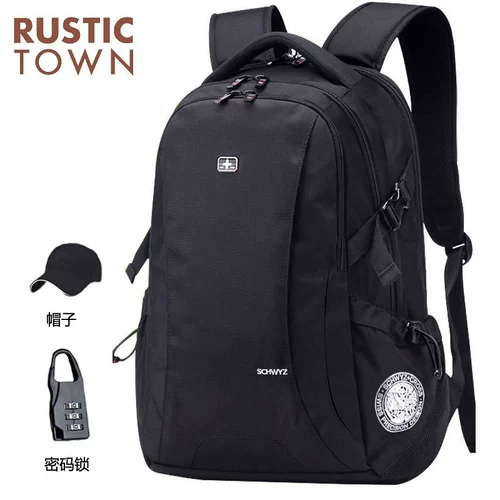 Мужской вместительный и большой ноутбук для путешествий, сумка, школьный рюкзак для школьников, Швейцария, для средней школы