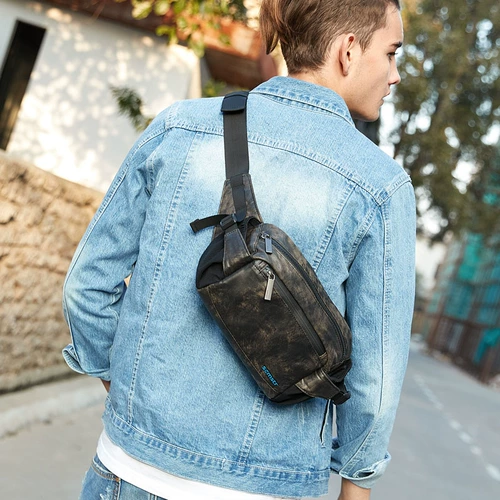 Rustic town Нагрудная сумка, сумка через плечо на одно плечо, поясная сумка, рюкзак, в корейском стиле