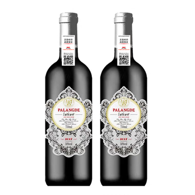 帕朗德法国进口稀有14度干红葡萄酒双支送礼礼盒红酒整箱