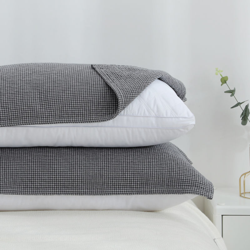 Pure cotton pillow towel anti-mite antibacterial pair household high-end baby sweat-absorbing pad towel thickened anti-skid pillow towel to prevent falling off