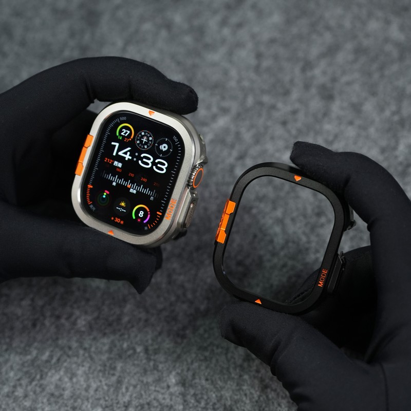 All-Metal Apple Watch S11 Protective Case Strap Suitable for Apple Watch iWatch Ultra Modified Case